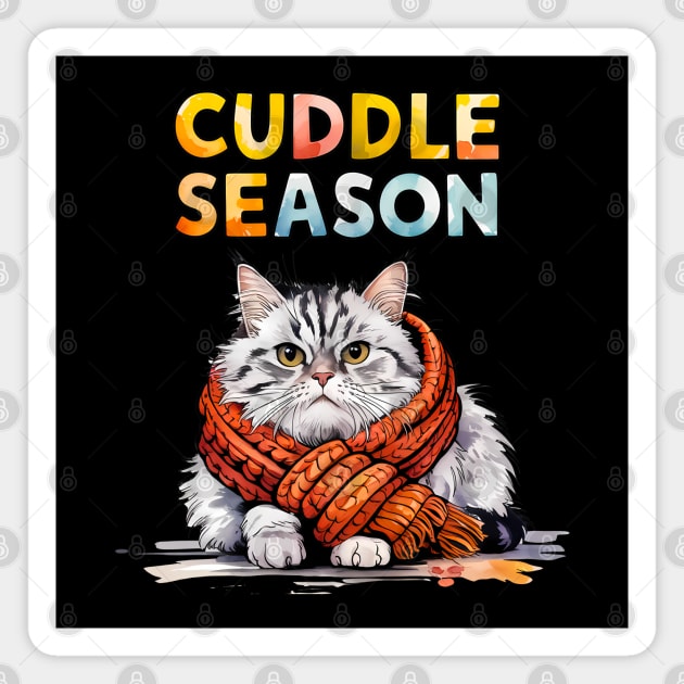 Purrrfect friends cats are family Magnet by Steve